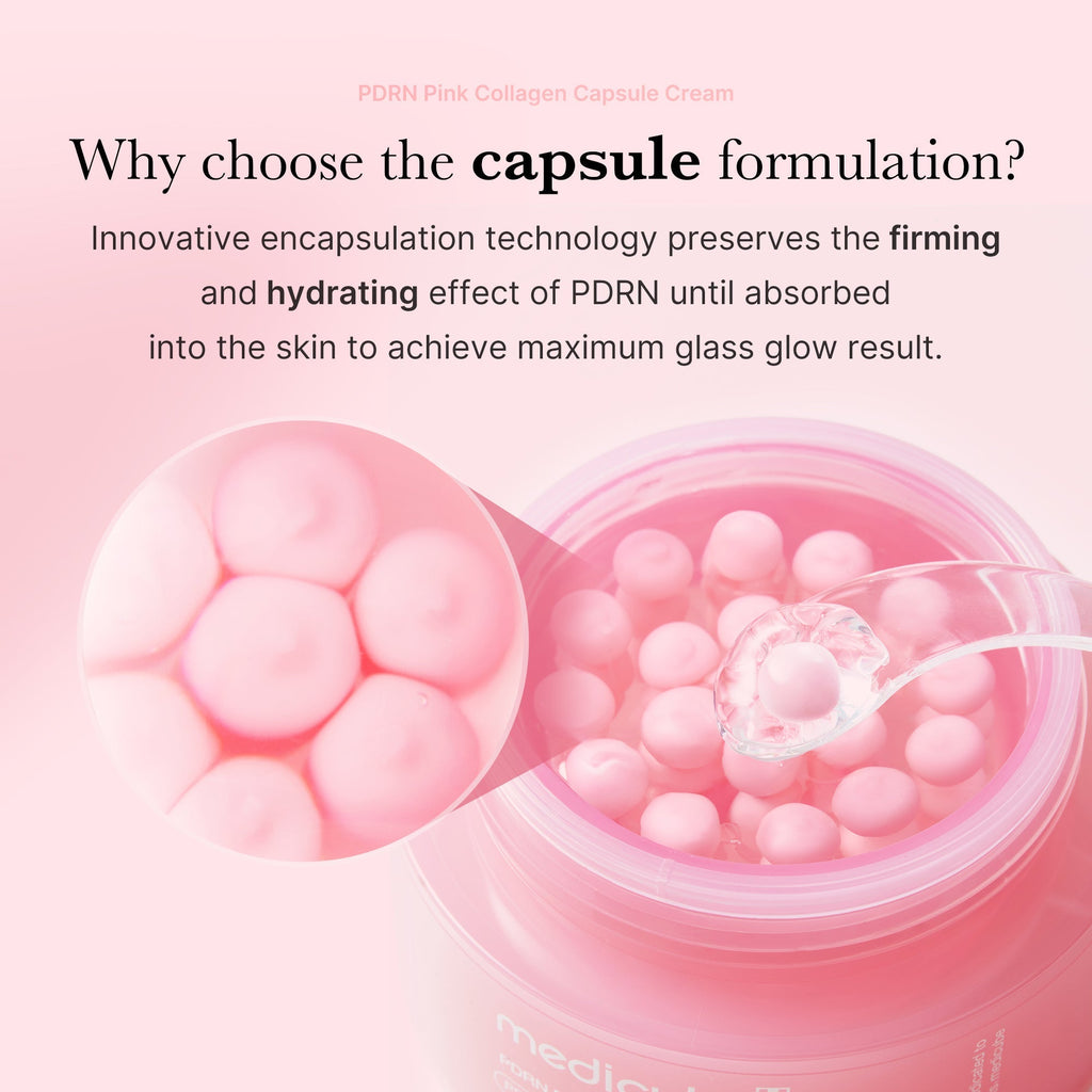 PDRN Pink Collagen Capsule Cream - Hydrate and Glow