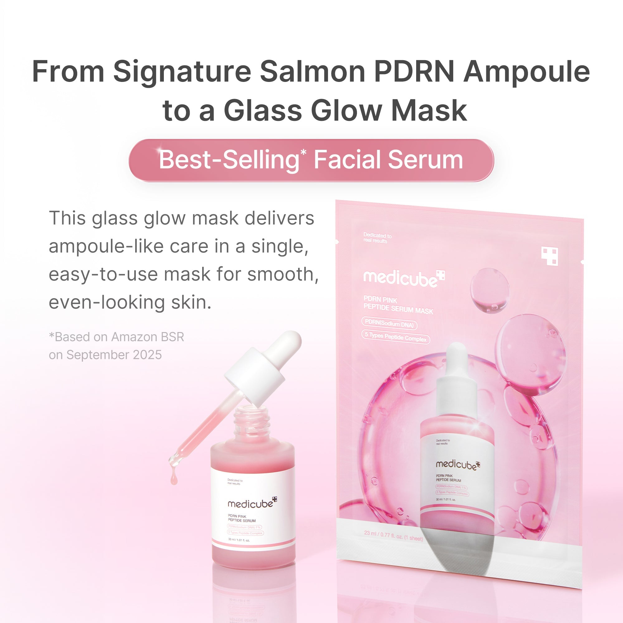 PDRN Pink Peptide Ampoule Mask Z6