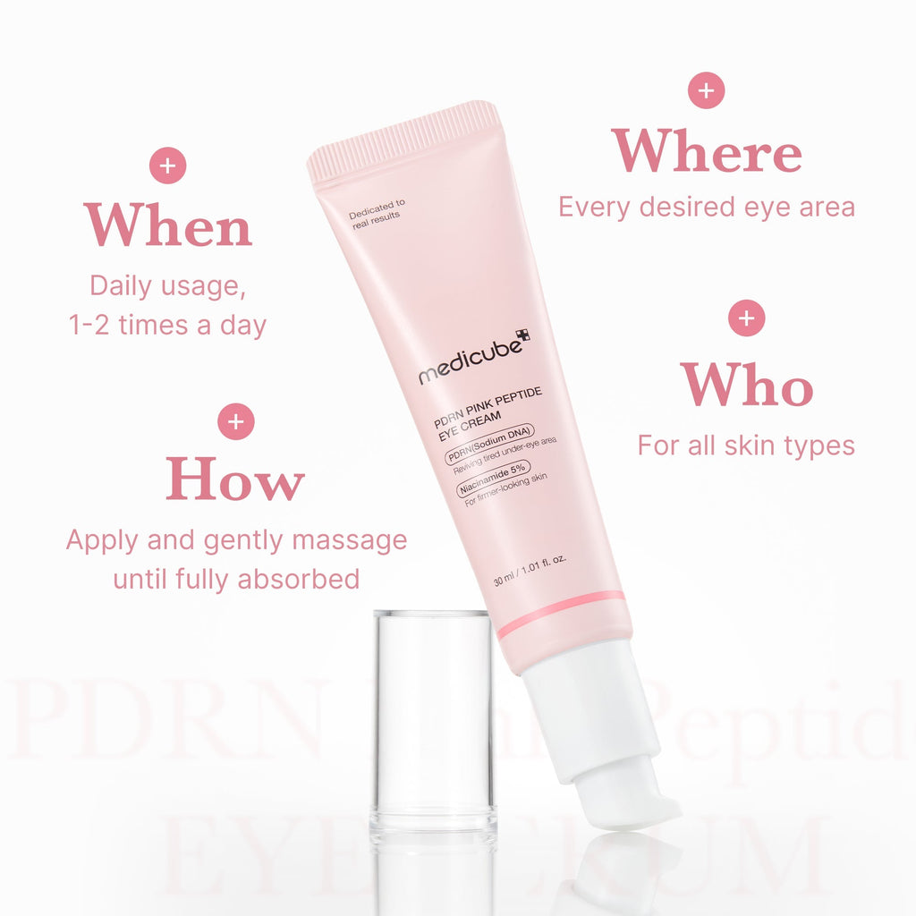 PDRN Pink Peptide Eye Cream - Daily Beauty Care