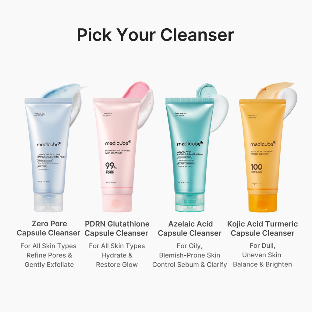 PDRN Pink Glutathione Capsule Foam Cleanser - Modern Skincare