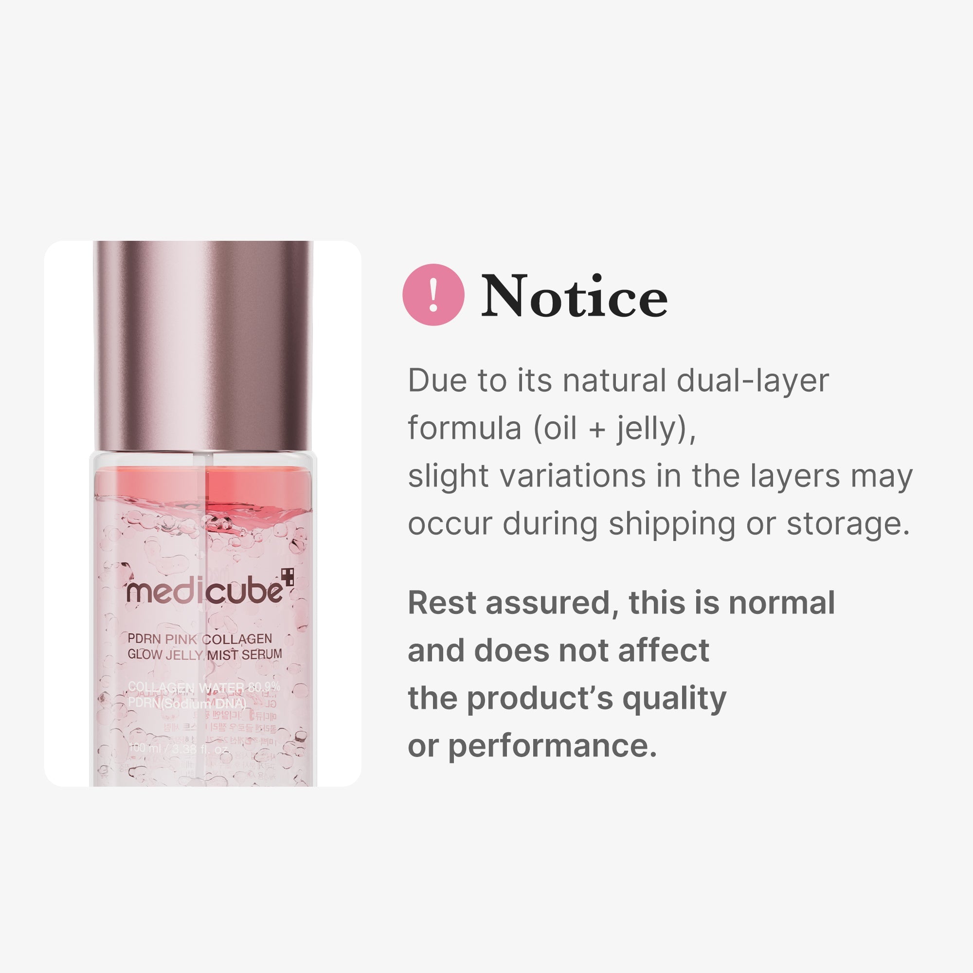 PDRN Pink Collagen Glow Jelly Mist Serum - Everyday K-Beauty