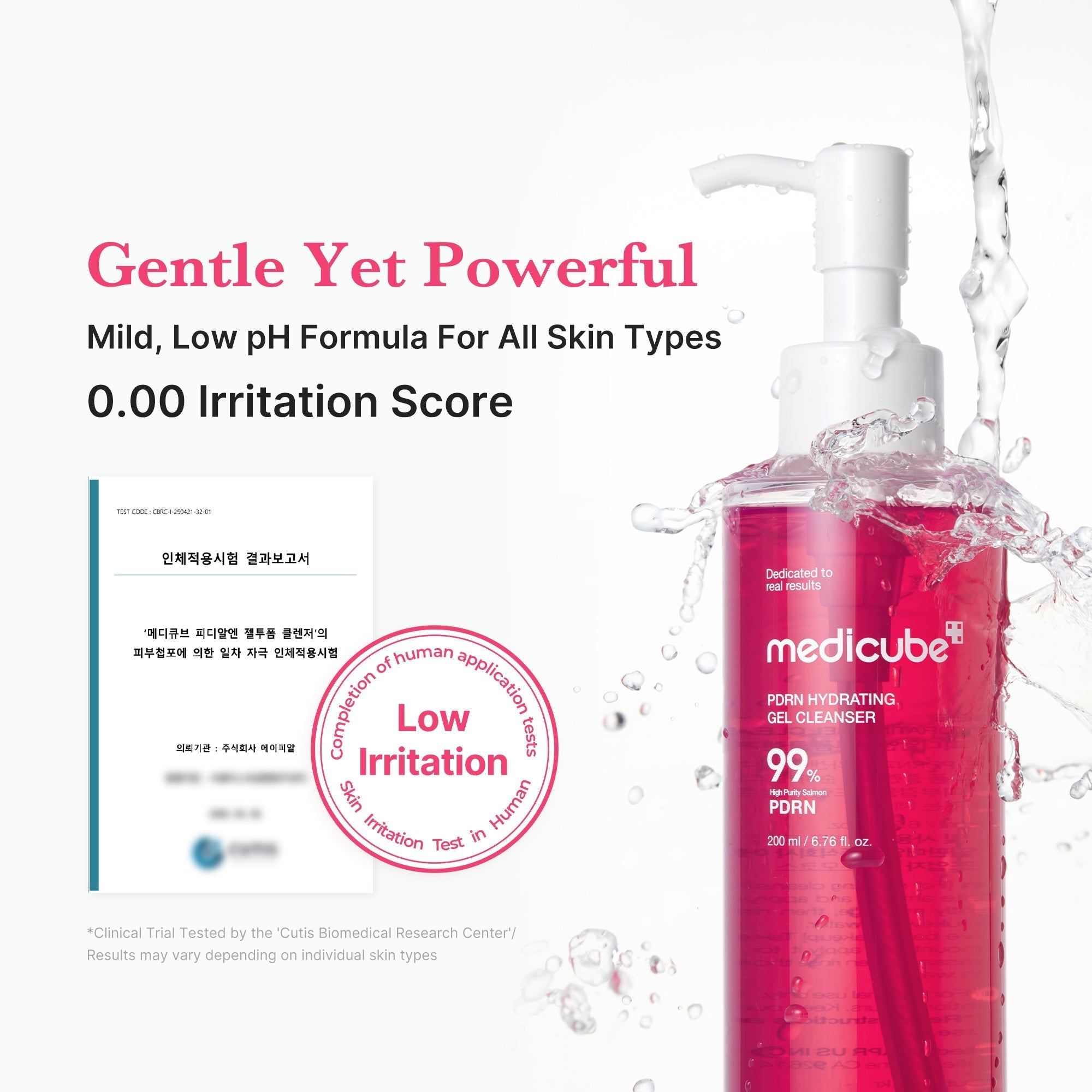 PDRN Pink Gel Cleanser - Simple K-Beauty