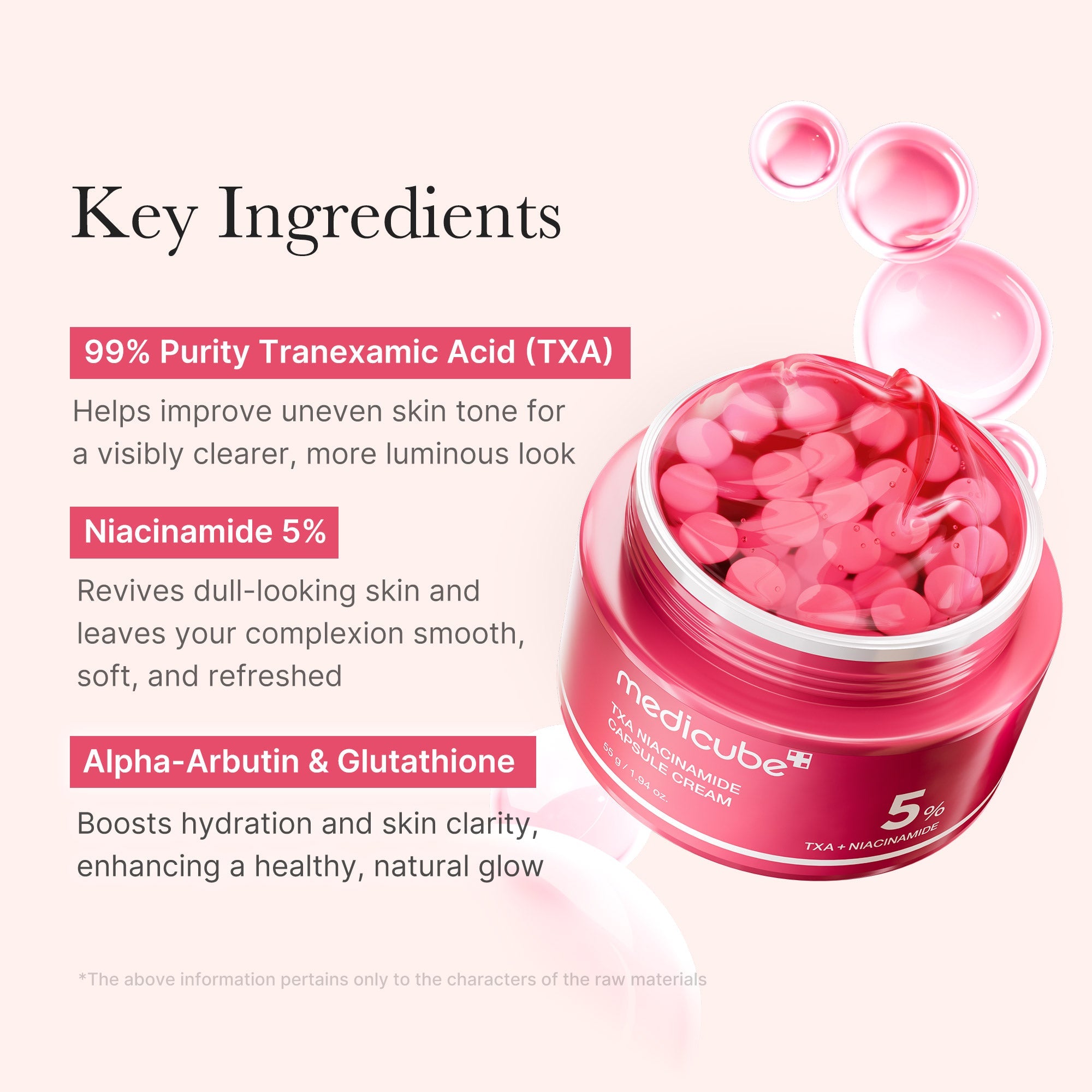 TXA Niacinamide Capsule Cream - medicube.us