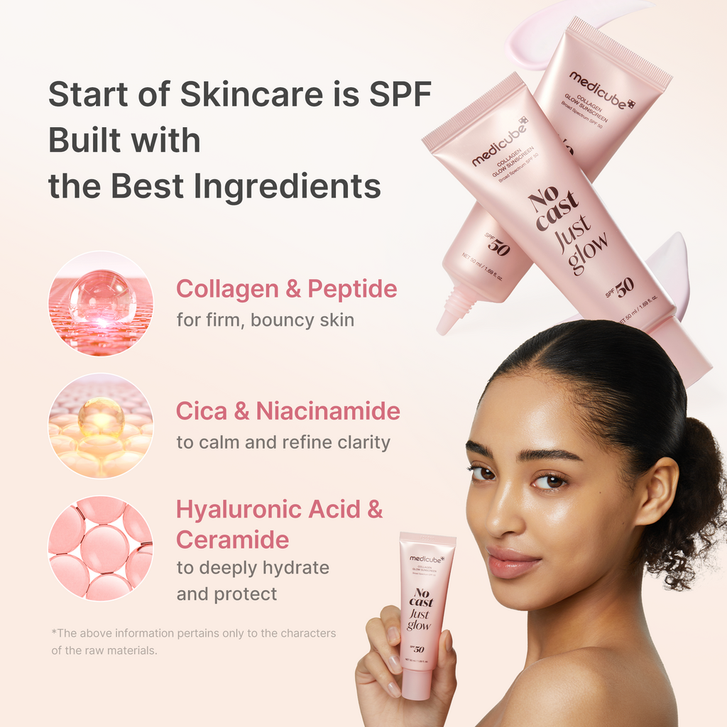 No Cast Just Glow Collagen Sunscreen GA7