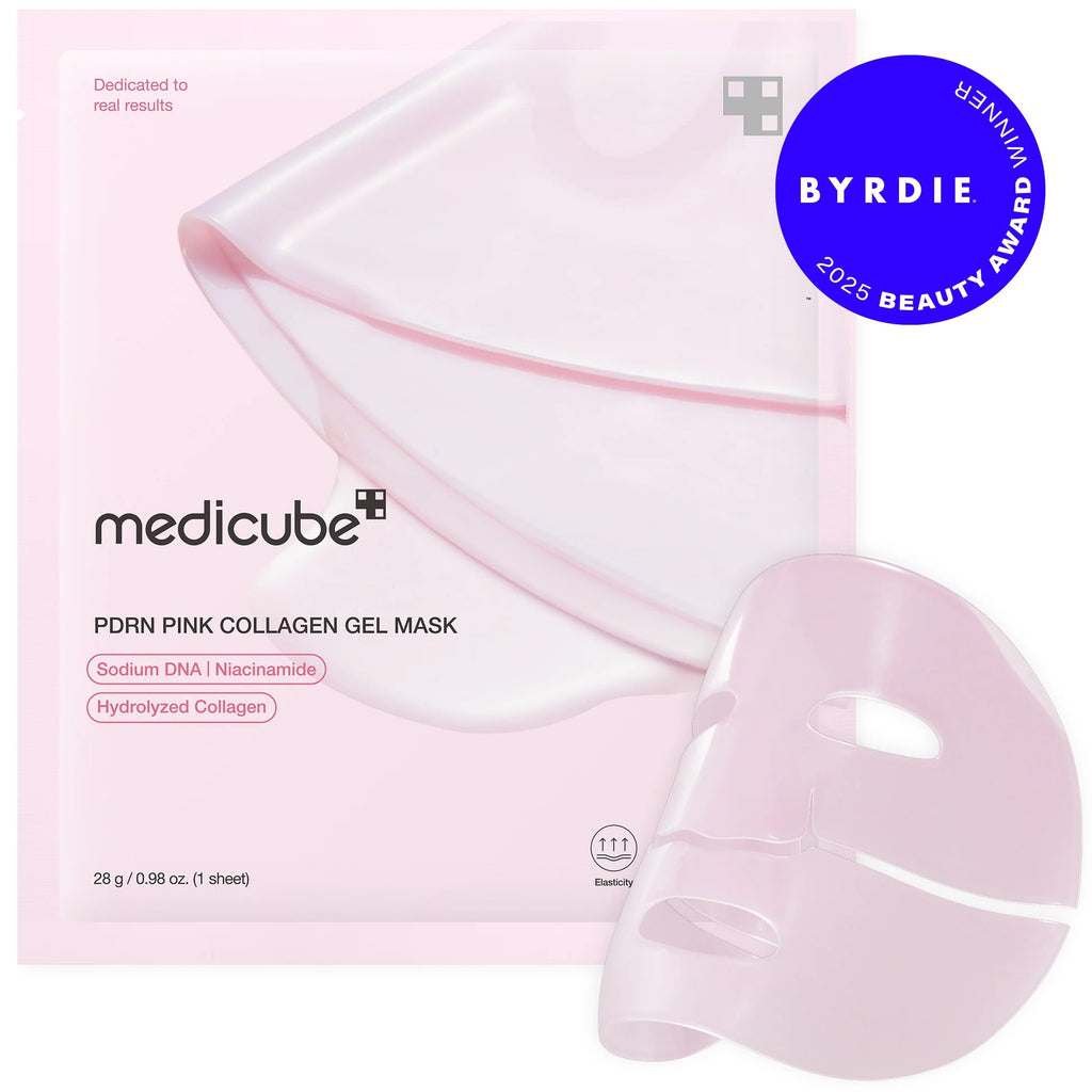 Salmon PDRN Pink Collagen Jelly Gel Mask - Soft Glow Look