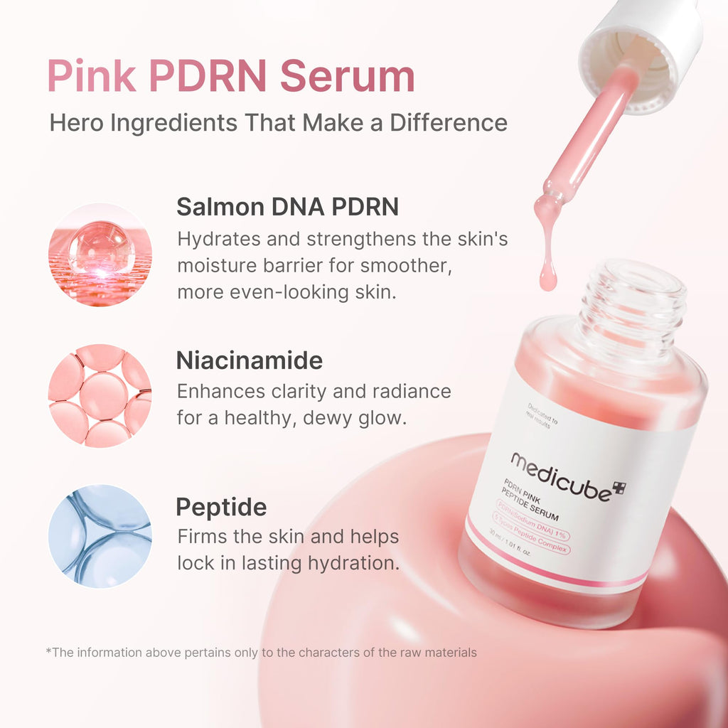 [GIFT] PDRN Pink Peptide Serum - medicube.us